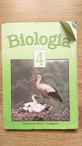 Zdjęcie oferty: podręcznik biologia 4 Kazimierz Stępczak