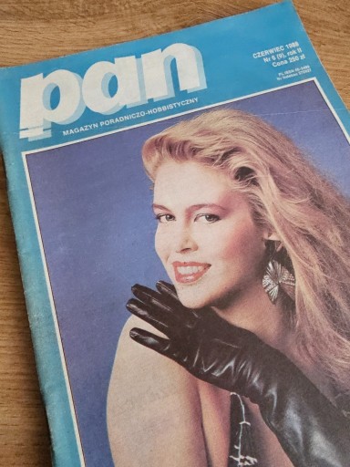 Zdjęcie oferty: Magazyn PAN - 6 (9) czerwiec 1988 - polski Playboy