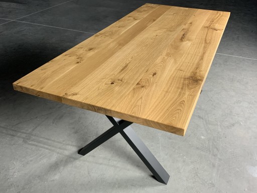 Zdjęcie oferty: Stół dębowy z litego drewna w stylu loftowym
