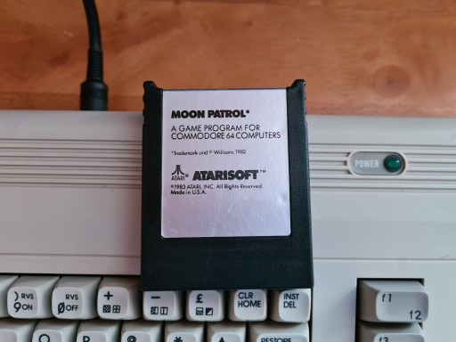 Zdjęcie oferty: Gra Moon Patrol Cartridge Commodore C64