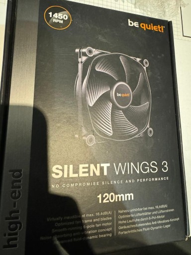 Zdjęcie oferty: be quiet! Silent Wings 3 120mm 1450rpm BL064