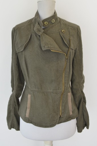 Zdjęcie oferty: La Redoute kurtka marynarka khaki lniana 38 M