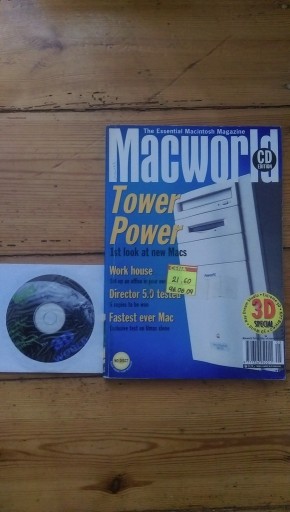 Zdjęcie oferty: MACWORLD  - May 1996  + CD