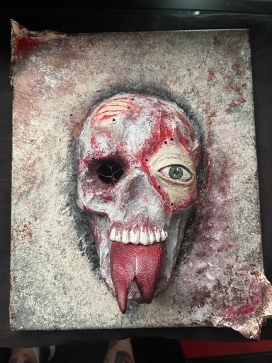 Zdjęcie oferty: Obraz przestrzenny „Im in Rampenlicht” 35x25cm