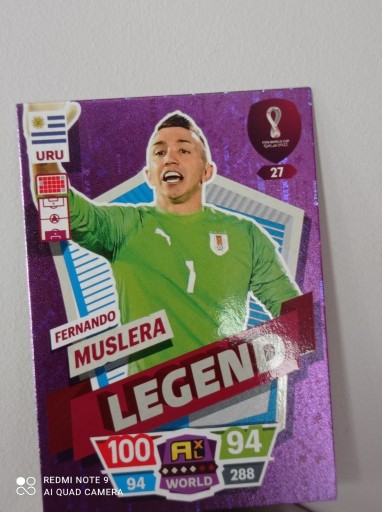 Zdjęcie oferty: Karta Legend Fernando Muslera