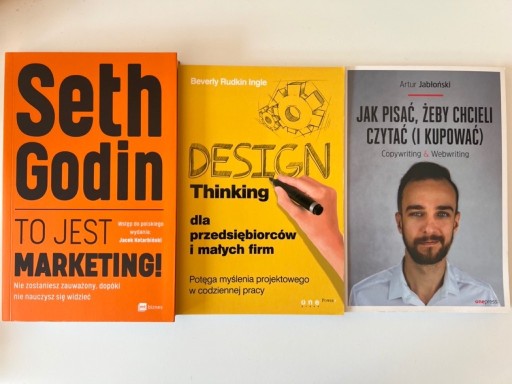 Zdjęcie oferty: Godin To Jest Marketing, Design Thinking Jak Pisać