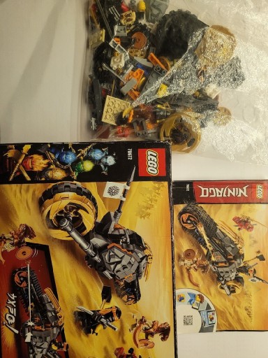 Zdjęcie oferty: LEGO Ninjago Motocykl Cole'a 70672