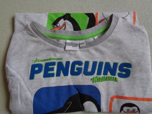 Zdjęcie oferty: PENGUINS T-shirt z długim rękawem dla dziecka 134 