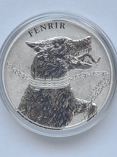 Zdjęcie oferty: Germania Mint 2022- Beasts - Fenrir Ag999.9 1oz BU