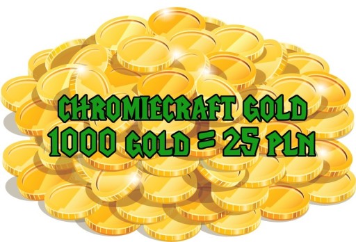 Zdjęcie oferty: WoW ChromieCraft 3.3.5 Gold 1000g [H/A] +10%!