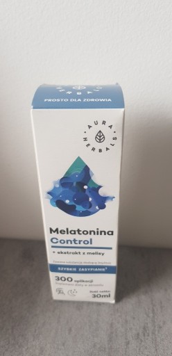 Zdjęcie oferty: Aura herbals  melatonina control 