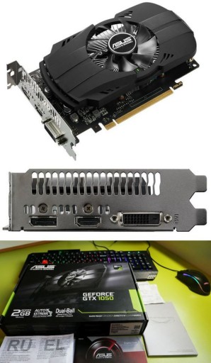 Zdjęcie oferty: ASUS GeForce GTX 1050 2GB GDDR5