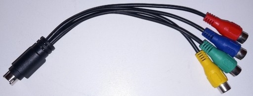 Zdjęcie oferty: Kabel S-Video  RGBY