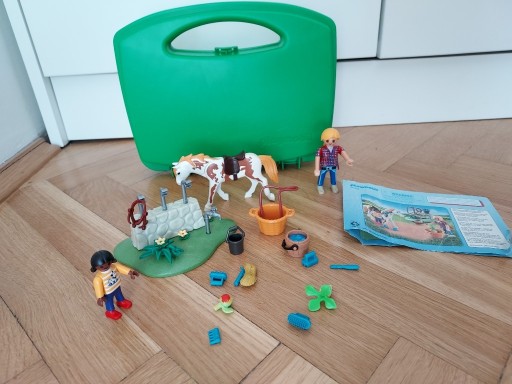 Zdjęcie oferty: PLAYMOBIL COUNTRY Skrzyn pielęgnacja koni 9100