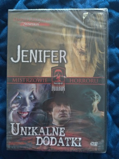Zdjęcie oferty: Horror Jenifer, unikalne dodatki, film DVD w folii