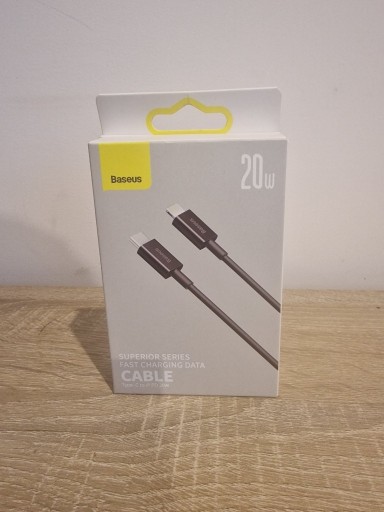 Zdjęcie oferty: BASEUS KABEL USB-C LIGHTNING DO IPHONE PD 20W 1M