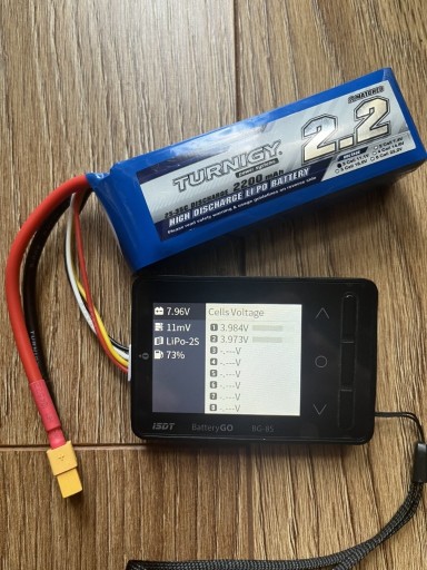 Zdjęcie oferty: Bateria LiPo Turnigy 2200 3s 25C Uszkodzona