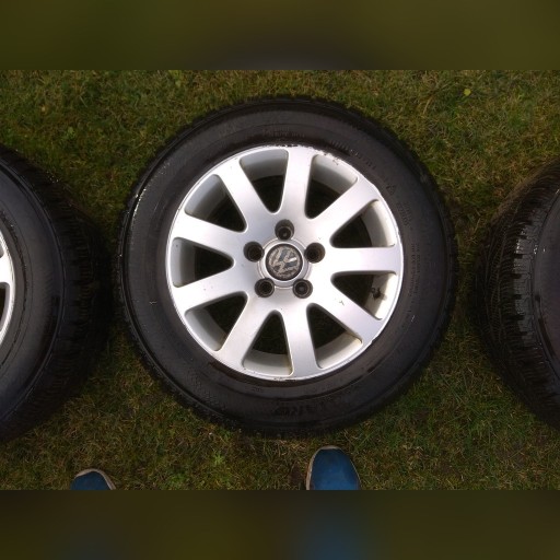 Zdjęcie oferty: Koła zimowe 15'' Opony Felga 195/65/15 8mm VW AUDI