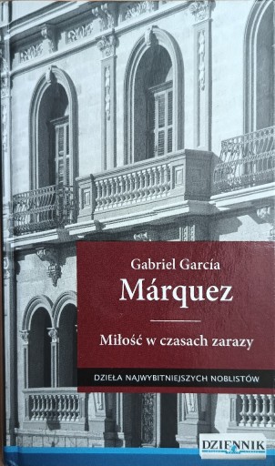 Zdjęcie oferty: Miłość w czasach zarazy. Gabriel Garcia Marquez 