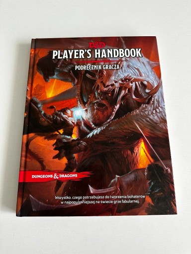 Zdjęcie oferty: Podręcznik Gracza 5e D&D Dungeons & Dragons PL