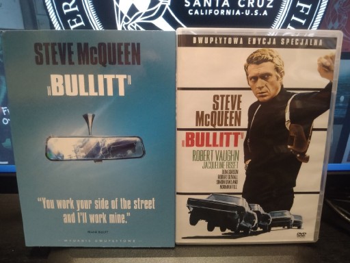 Zdjęcie oferty: Bullit Steve McQueen dvd