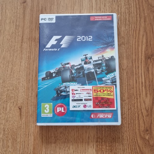 Zdjęcie oferty: Formula 1 2012 Folia Polska edycja