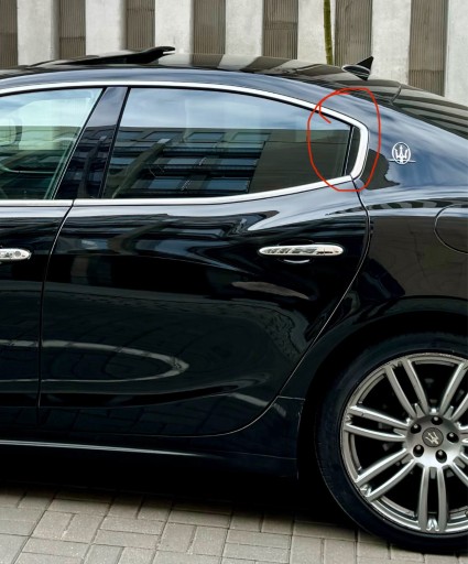 Zdjęcie oferty: MASERATI GHIBLI LISTWA SZYBY TYLNA LEWA 670025617