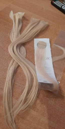 Zdjęcie oferty: Włosy Hairtalk. Przedłużane włosy - BLOND.