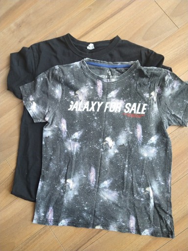 Zdjęcie oferty: Dwie koszulki 158 galaktyka batman