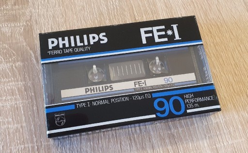 Zdjęcie oferty: Kaseta magnetofonowa Philips FE l 90.