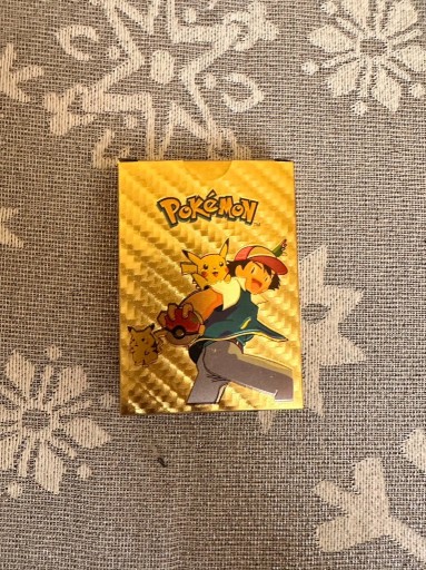 Zdjęcie oferty: 55 Sztuk Legendarnych kart Pokemon złota karta