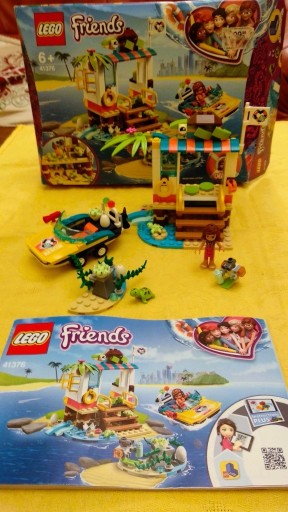 Zdjęcie oferty: LEGO Friends Na ratunek żółwiom 41376 pudełko 225 