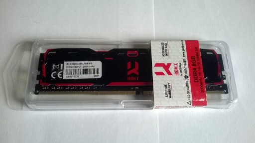 Zdjęcie oferty: Pamięć RAM DDR4 Goodram 8 GB 3000