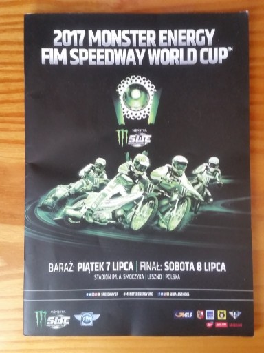 Zdjęcie oferty: ŻUŻEL PROGRAM DMŚ LESZNO 2017 SPEEDWAY 