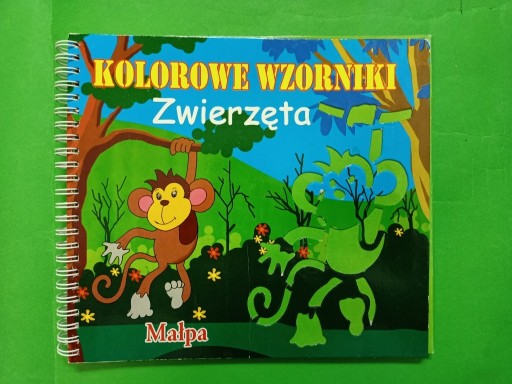 Zdjęcie oferty: Kolorowe Wzorniki Zwierzęta - kolorowanka