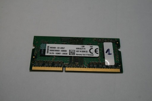 Zdjęcie oferty: RAM Kingston 4G DDR3 KVR16LS11/4 (1)
