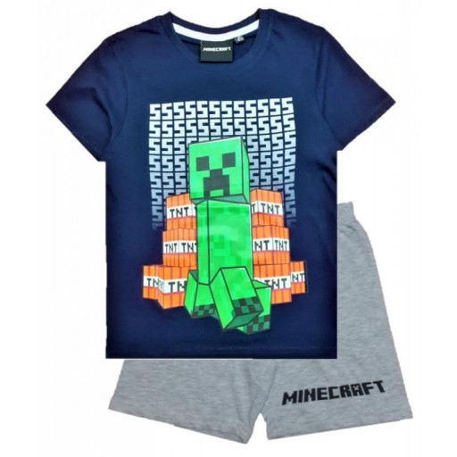 Zdjęcie oferty: ZESTAW PIŻAMA + T-SHIRT MINECRAFT R 116 SUPER CENA