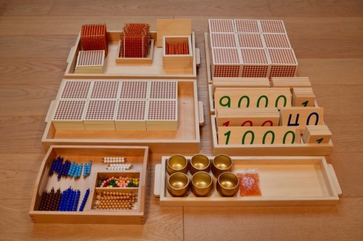 Zdjęcie oferty: ZŁOTY MATERIAŁ Montessori Nauka matematyki