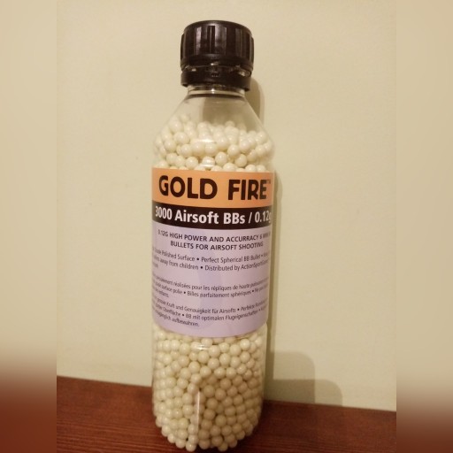 Zdjęcie oferty: Kulki ASG Gold Fire 0,12 g żółte 3000 sztuk