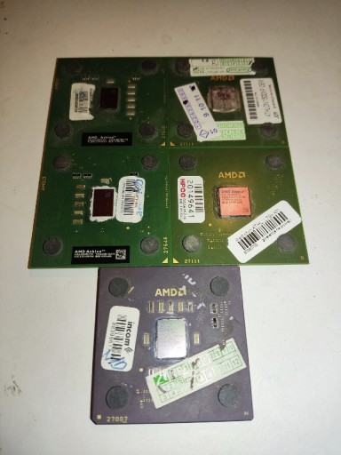 Zdjęcie oferty: 6 procesorów AMD Athlon Sempron Duron | Socket 462