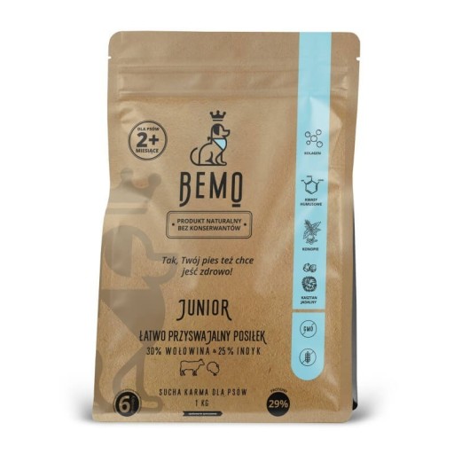 Zdjęcie oferty: BEMO Junior dla szczeniąt 20kg