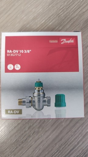 Zdjęcie oferty: Zawór termostatyczny dynamiczny Danfoss RA-DV 10 