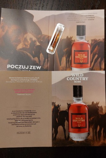 Zdjęcie oferty: Avon Wild Country Rush woda toaletowa próbka