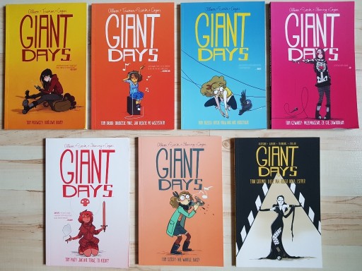 Zdjęcie oferty: GIANT DAYS VOL. 1 - 7