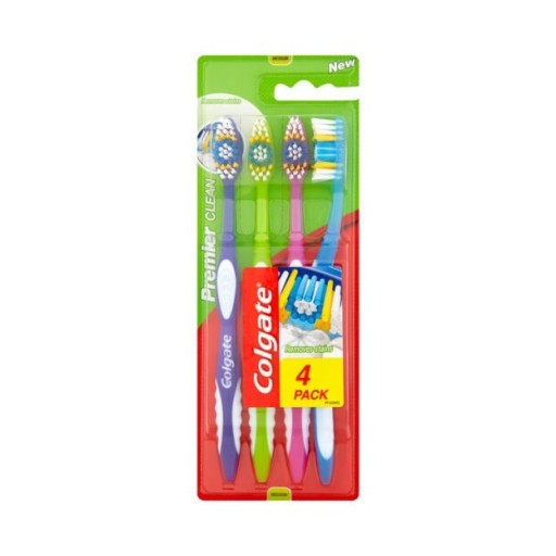 Zdjęcie oferty: Colgate szczoteczki Premier Clean 4Pack UK średnie