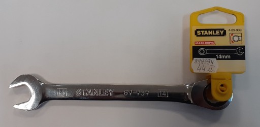 Zdjęcie oferty: Stanley Klucz płaski z grzechotką 14mm 