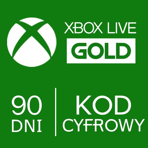Zdjęcie oferty: Xbox Live Gold 90 DNI / 3 MIESIĄCE EU/PL