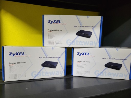 Zdjęcie oferty: NOWY ROUTER Zyxel Prestige P660M-61 over POTS