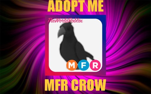 Zdjęcie oferty: Roblox Adopt Me Crow MFR