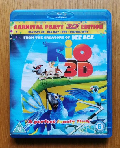Zdjęcie oferty: Rio 3D Carnival Party Edition Blu-ray (En) (2011)